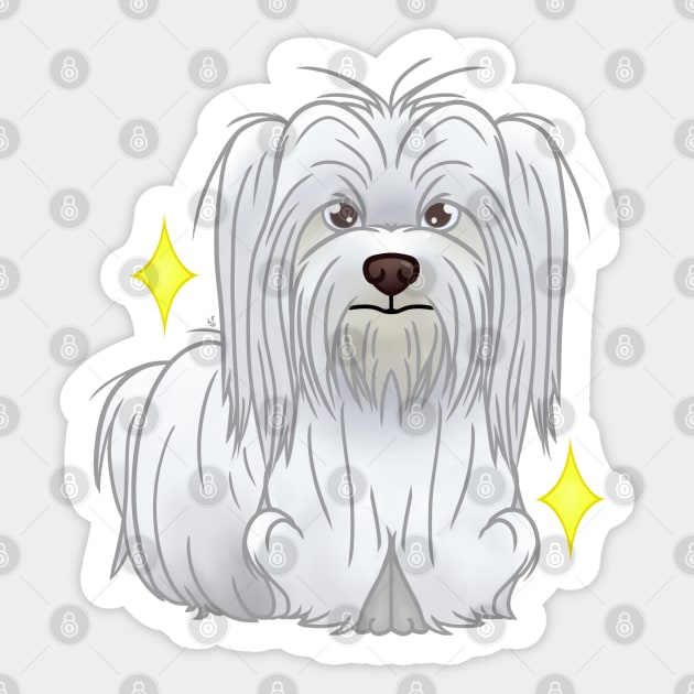 Maltese Sticker by LemonFur